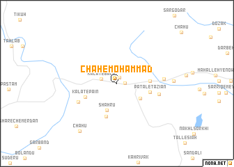 map of Chāh-e Moḩammad