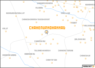 map of Chāh-e Nūr Moḩammad