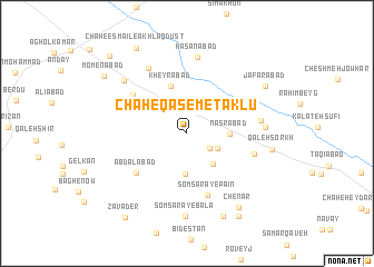 map of Chāh-e Qāsem-e Taklū