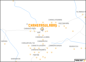 map of Chāh-e Rasūlābād