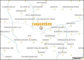 map of Chaherrero