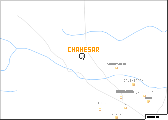 map of Chāh-e Sar