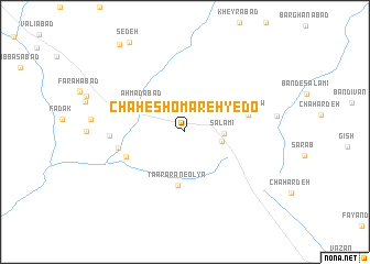 map of Chāh-e Shomāreh-ye Do