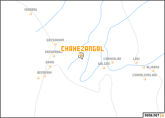map of Chāh-e Zangāl