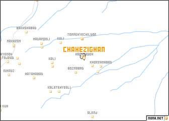 map of Chāh-e Zīghan