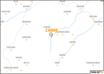 map of Chahe