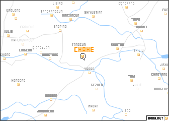map of Chahe