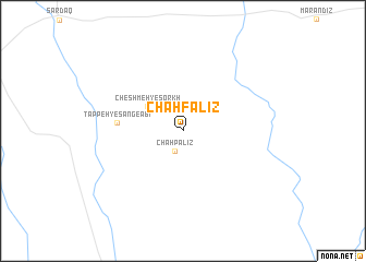 map of Chāh Fālīz