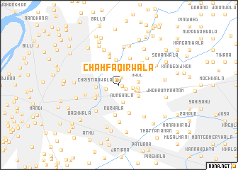 map of Chāh Faqīrwāla