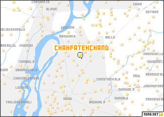 map of Chāh Fateh Chand