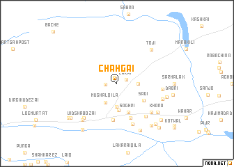 map of Chāhgai