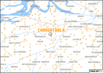 map of Chāh Gatwāla