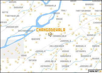 map of Chāh Godewāla