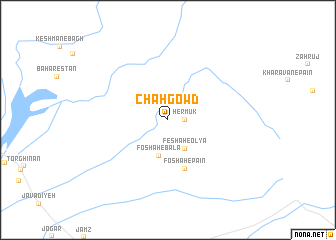 map of Chāh Gowd