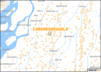map of Chāh Haidarūwāla