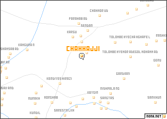 map of Chāh Ḩājjī