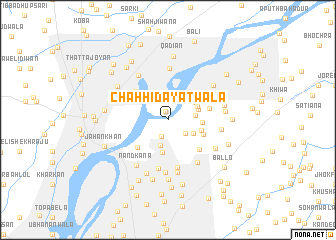 map of Chāh Hidāyatwāla