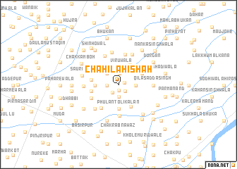 map of Chāh Ilāhi Shāh