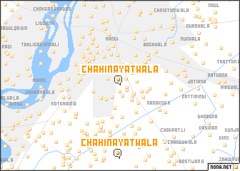 map of Chāh Ināyatwāla