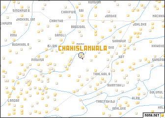 map of Chāh Islāmwāla
