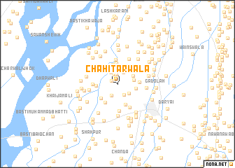 map of Chāh Itarwāla