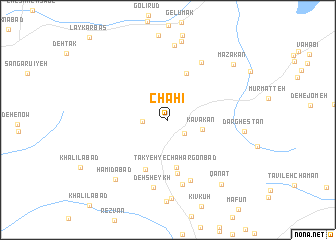 map of Chāhī