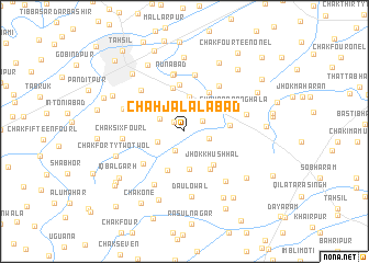 map of Chāh Jalālābād
