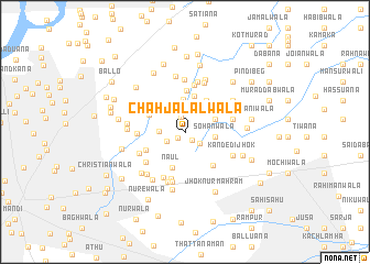 map of Chāh Jalalwāla