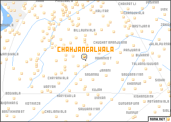 map of Chāh Jangalwāla