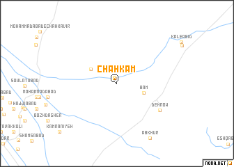 map of Chāh Kam