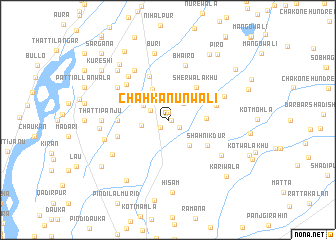 map of Chāh Kanunwāli