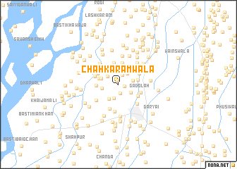 map of Chāh Karamwāla
