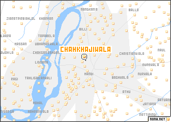 map of Chāh Khajīwāla