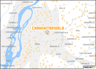 map of Chāh Khitariwāla