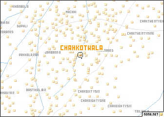 map of Chāh Kotwāla