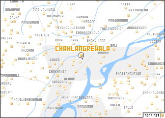 map of Chah Langrewala