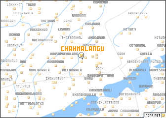 map of Chāh Malangu