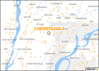 map of Chāh Massuwāla