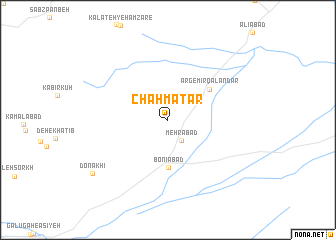 map of Chāh Maţār