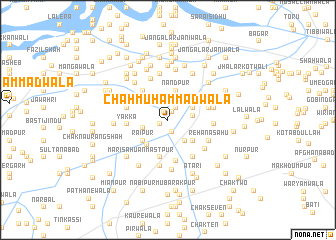 map of Chāh Muhammadwāla