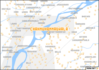 map of Chāh Muhammadwāla
