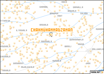 map of Chāh Muhammad Zamān