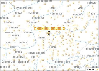 map of Chāh Mulānwāla