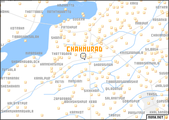 map of Chāh Murād