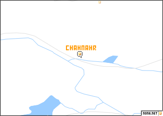 map of Chāh Nahr