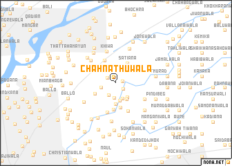 map of Chāh Nathuwāla