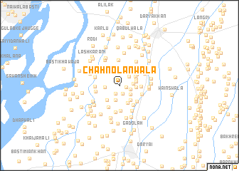 map of Chāh Nolānwāla