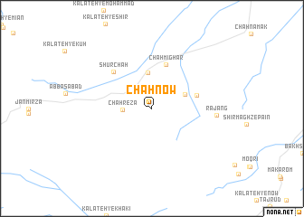 map of Chāh Now