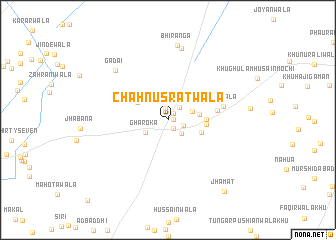 map of Chāh Nusratwāla