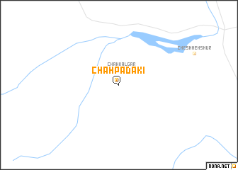 map of Chāh Padakī